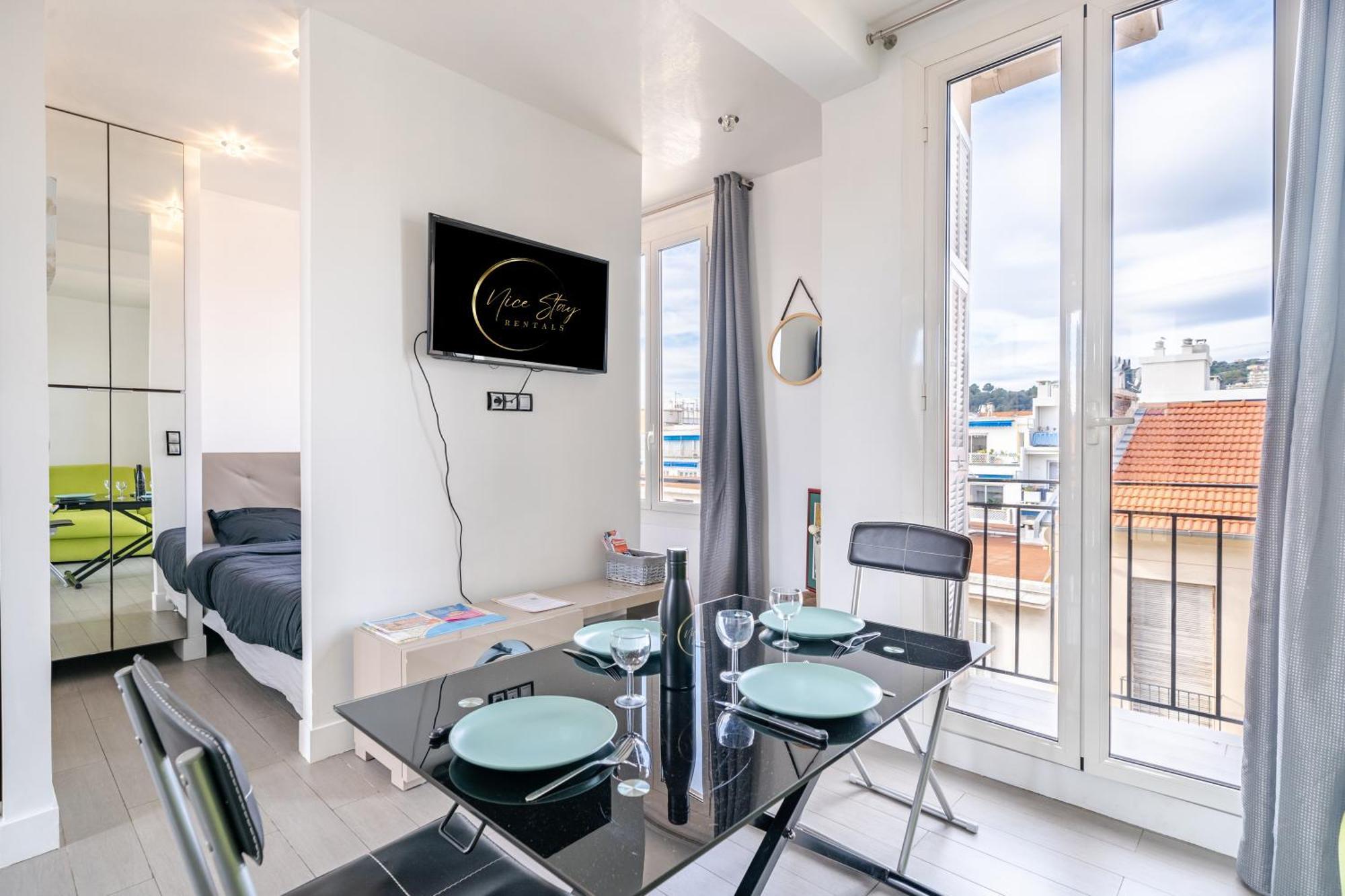 Top Floor Terrace - Dernier Etage Terrasse Cosy Nizza Exterior foto